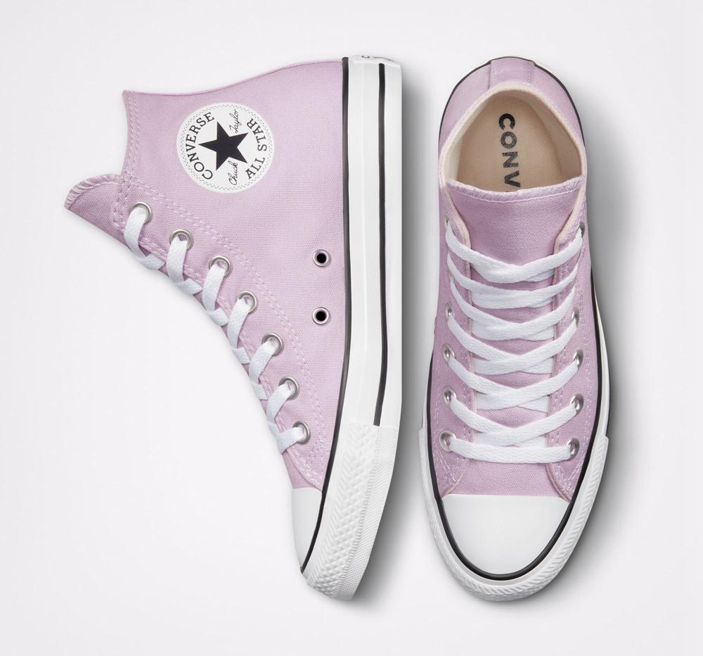 High Tops Tenis Converse Chuck Taylor All Star Seasonal Color Unisex Hombre Moradas  Colombia |  TENBJ-9287