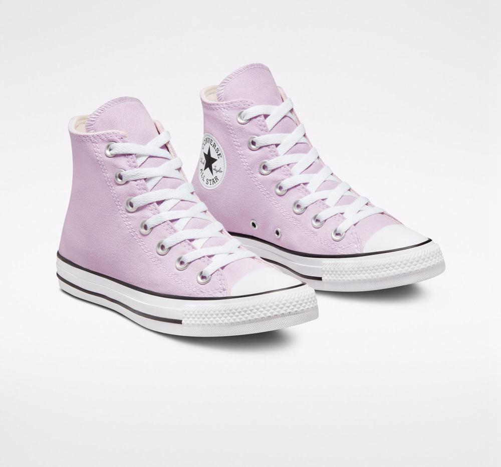 High Tops Tenis Converse Chuck Taylor All Star Seasonal Color Unisex Hombre Moradas  Colombia |  TENBJ-9287
