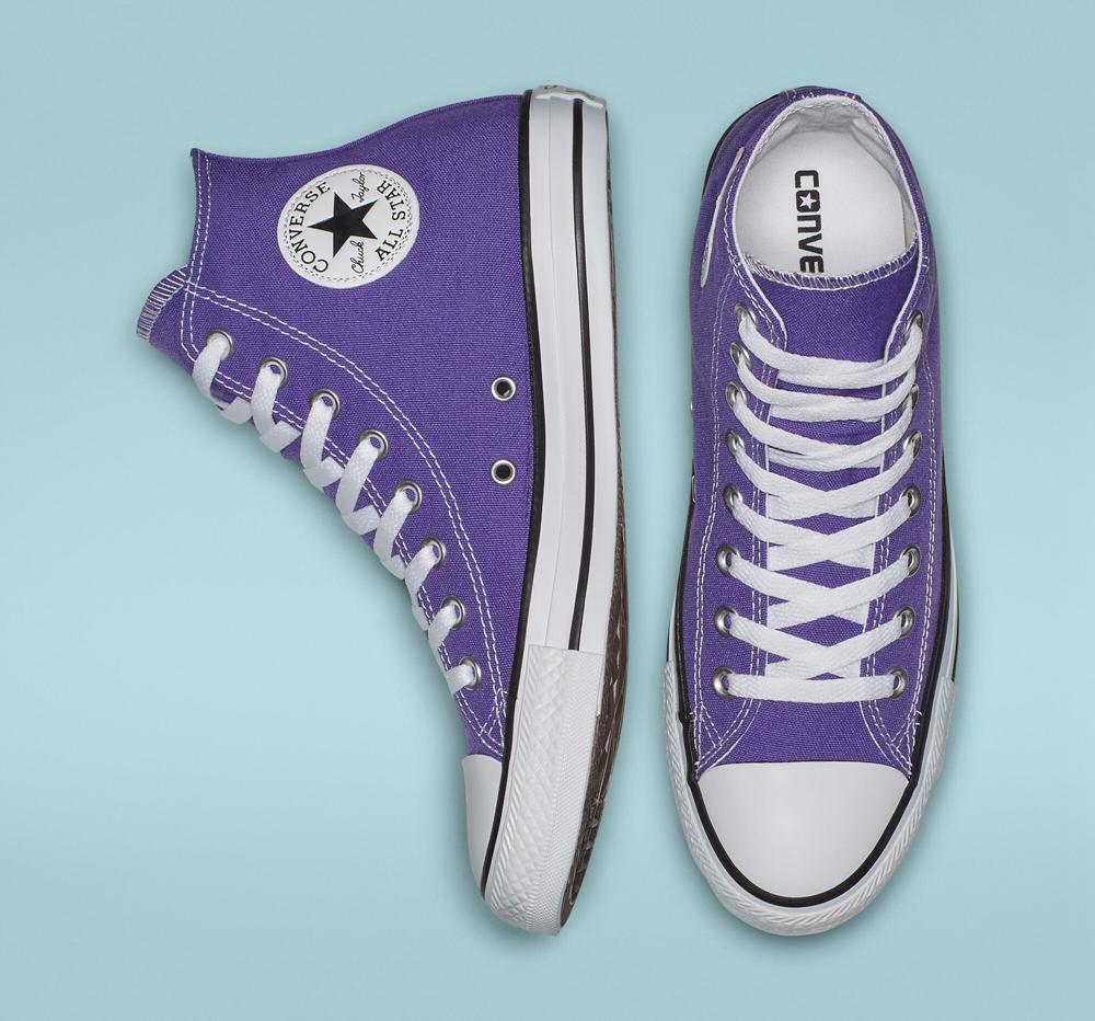 High Tops Tenis Converse Chuck Taylor All Star Classic Unisex Hombre Moradas  Colombia |  VFSUB-7269