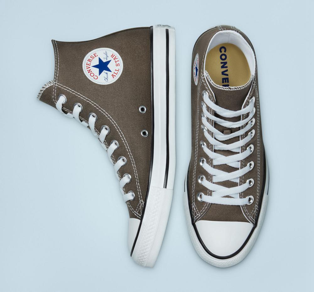 High Tops Tenis Converse Chuck Taylor All Star Classic Unisex Hombre Gris  Colombia |  VKWBA-0283