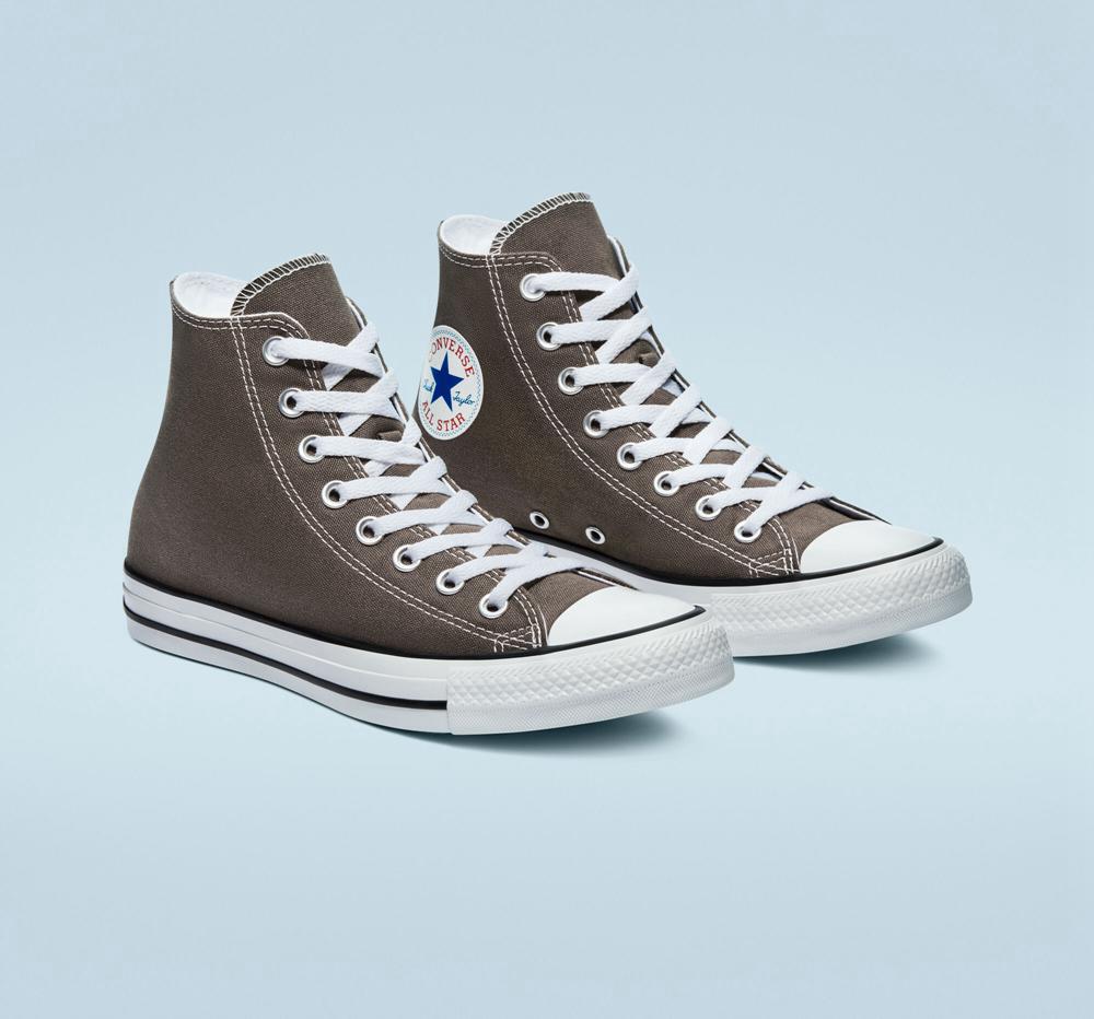 High Tops Tenis Converse Chuck Taylor All Star Classic Unisex Hombre Gris  Colombia |  VKWBA-0283