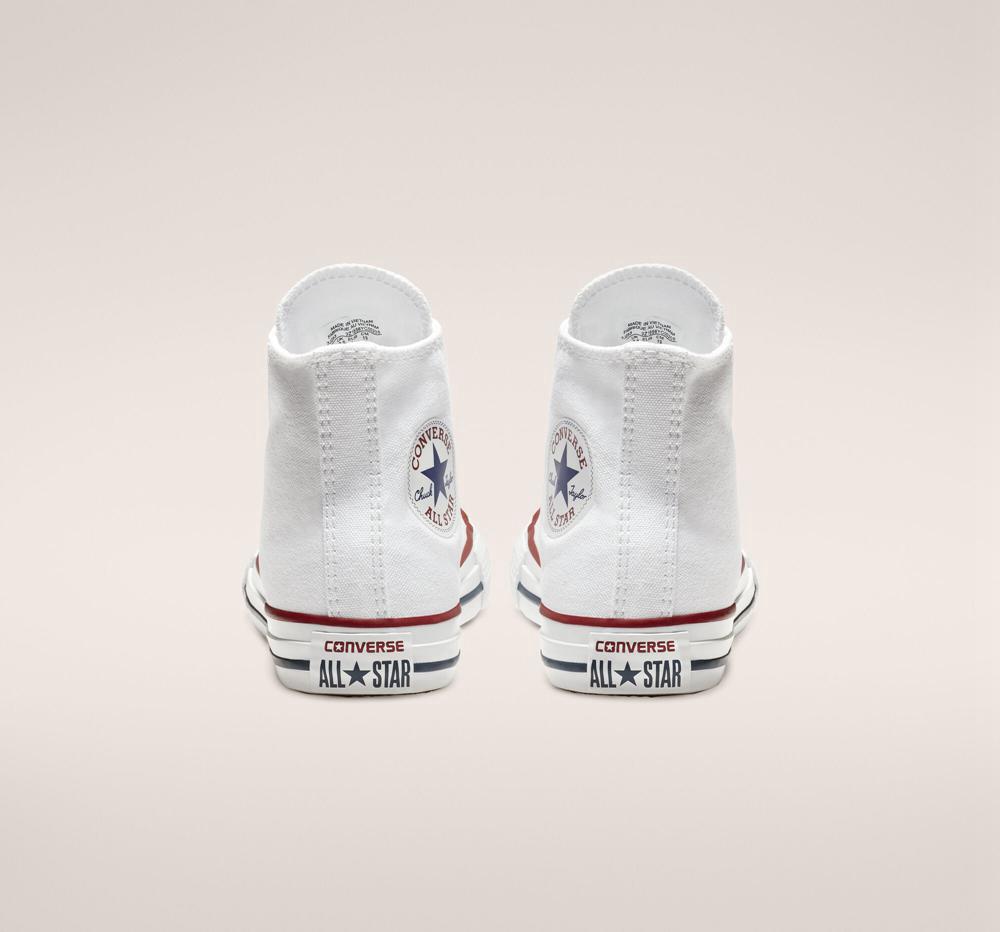 High Tops Tenis Converse Chuck Taylor All Star Classic Little Kids Niña Blancas  Colombia |  VLJWR-2674