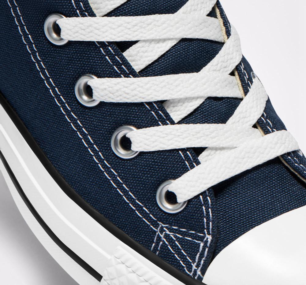 High Tops Tenis Converse Chuck Taylor All Star Classic Unisex Hombre Azul Marino  Colombia |  VYNIU-7432