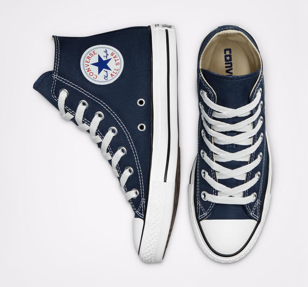 High Tops Tenis Converse Chuck Taylor All Star Classic Unisex Hombre Azul Marino  Colombia |  VYNIU-7432