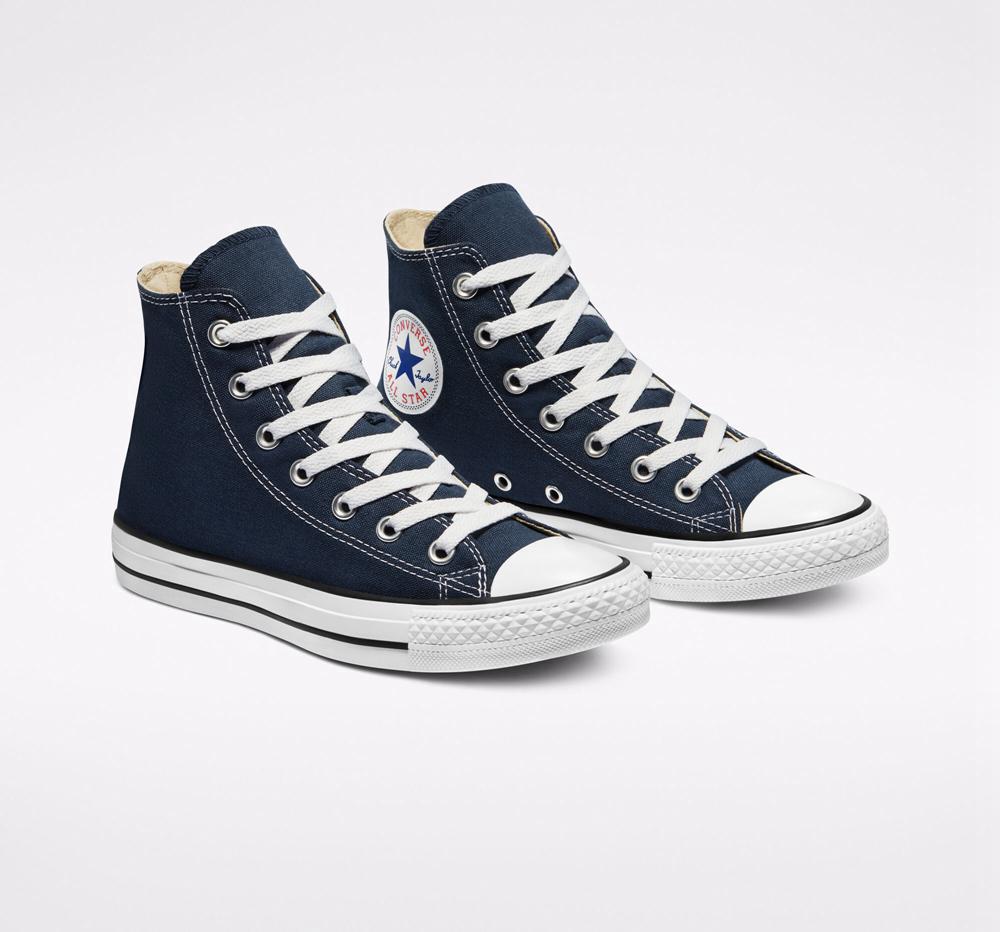 High Tops Tenis Converse Chuck Taylor All Star Classic Unisex Hombre Azul Marino  Colombia |  VYNIU-7432