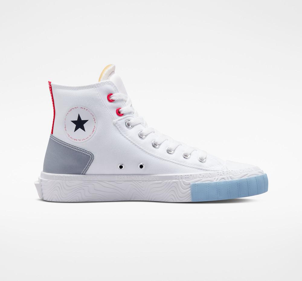 High Tops Tenis Converse Chuck Taylor Alt Star Reflective Shine Unisex Hombre Blancas Rojas Azules  Colombia |  ZSKEL-0642