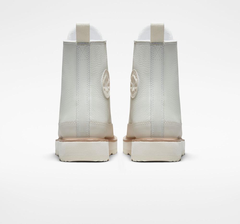 High Tops Tenis Converse Chuck Taylor Crafted Boot Unisex Hombre Blancas Rosas  Colombia |  MZYPB-0521