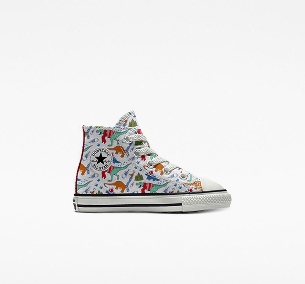 High Tops Tenis Converse Custom Chuck Taylor All Star By You Toddler Niña Multicolor  Colombia |  ZJYRC-8392