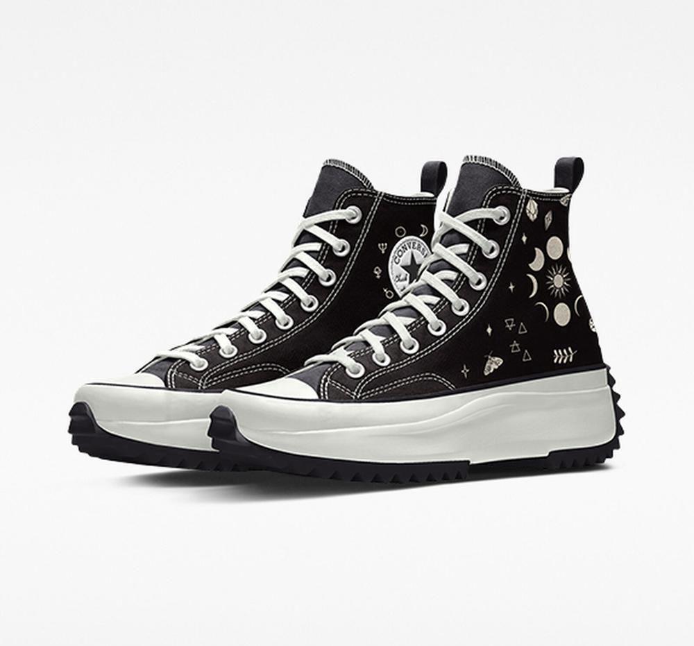 High Tops Tenis Converse Custom Run Star Hike By You Unisex Hombre Negras  Colombia |  CZPSX-9062