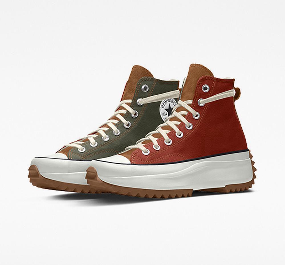 High Tops Tenis Converse Custom Run Star Hike By You Unisex Hombre Kaki  Colombia |  XHOWK-9750