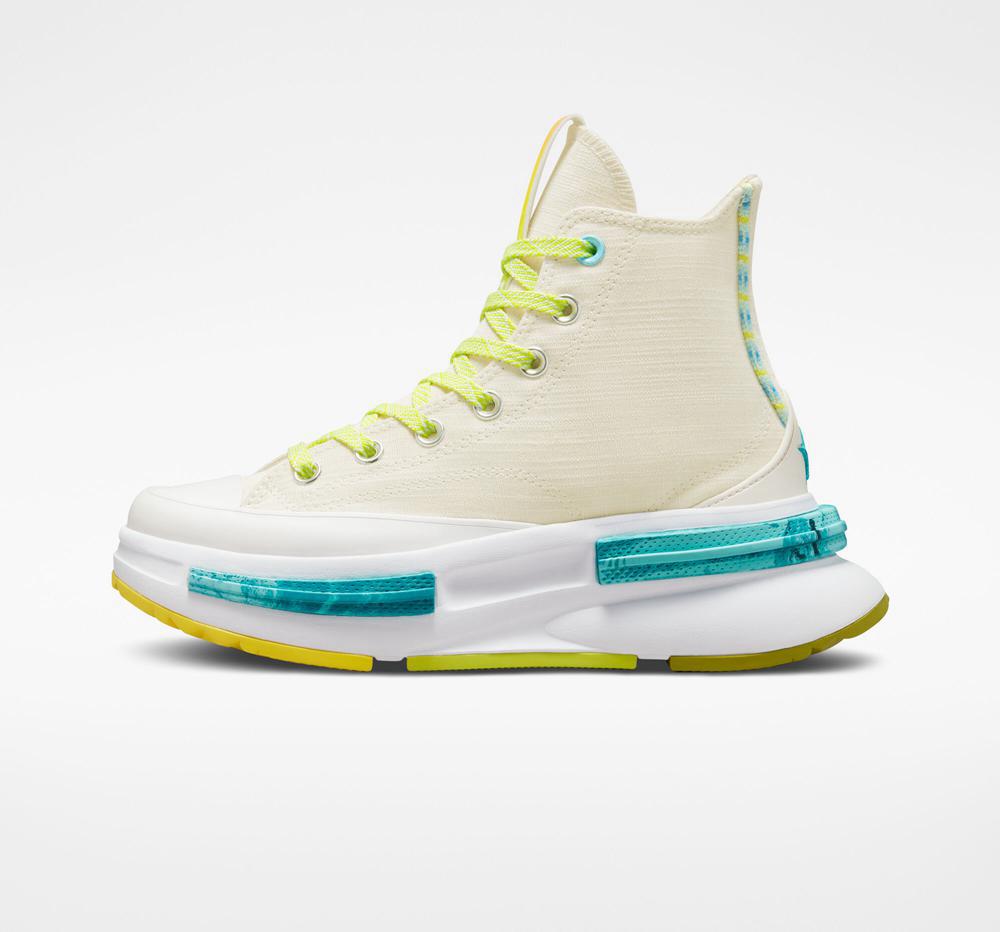 High Tops Tenis Converse Run Star Legacy Cx Mi Gente%2C Mi Alegria Unisex Hombre Beige Limón Verde Menta  Colombia |  DCNUM-5613