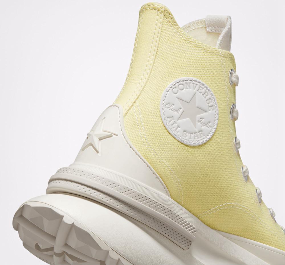 High Tops Tenis Converse Run Star Legacy Cx Unisex Mujer Amarillo Negras  Colombia |  FCTRL-8136