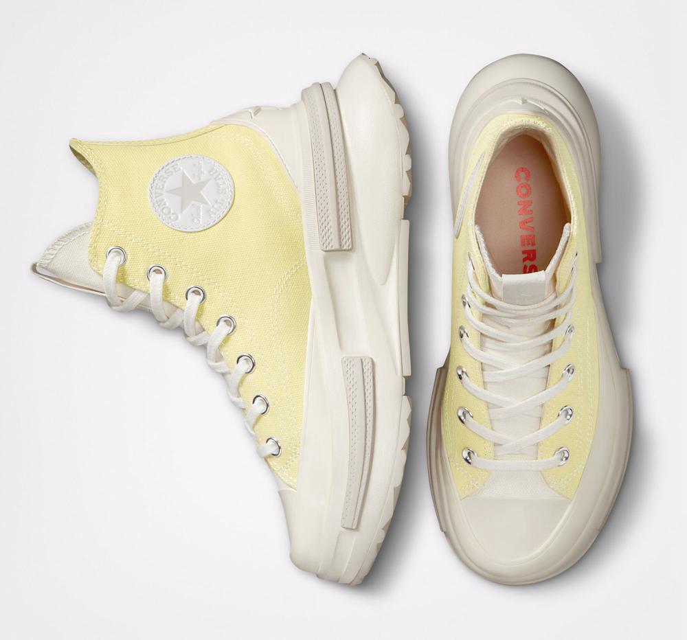 High Tops Tenis Converse Run Star Legacy Cx Unisex Mujer Amarillo Negras  Colombia |  FCTRL-8136
