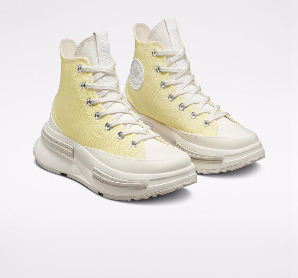 High Tops Tenis Converse Run Star Legacy Cx Unisex Mujer Amarillo Negras  Colombia |  FCTRL-8136