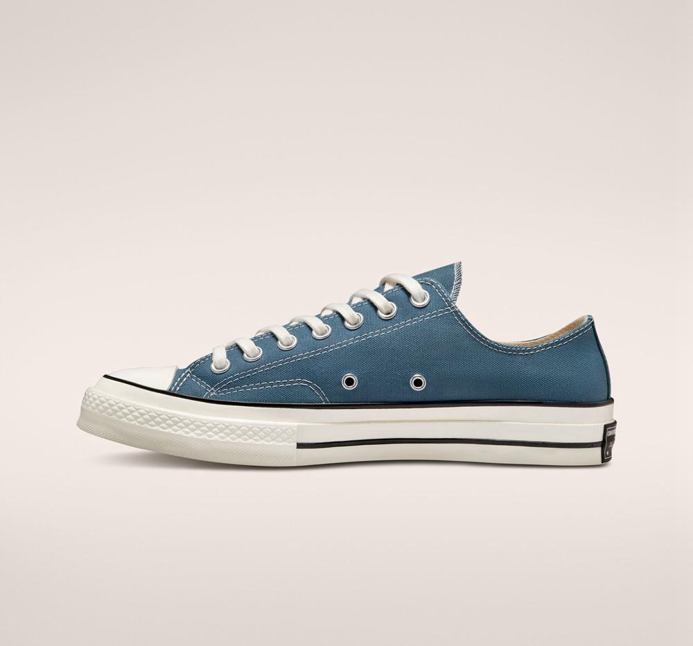 Low Tops Tenis Converse Chuck 70 Canvas Unisex Mujer Azules Verde Menta Negras  Colombia |  KRHEU-3469
