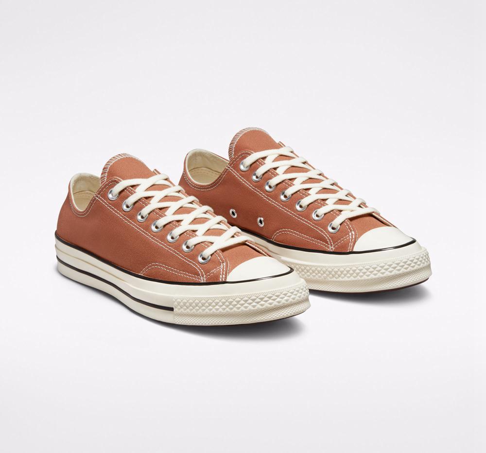 Low Tops Tenis Converse Chuck 70 Canvas Unisex Hombre Marrones Negras  Colombia |  OIDZQ-3642