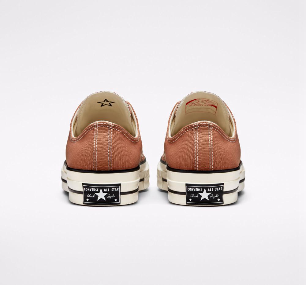 Low Tops Tenis Converse Chuck 70 Canvas Unisex Mujer Marrones Negras  Colombia |  TAEXM-2094
