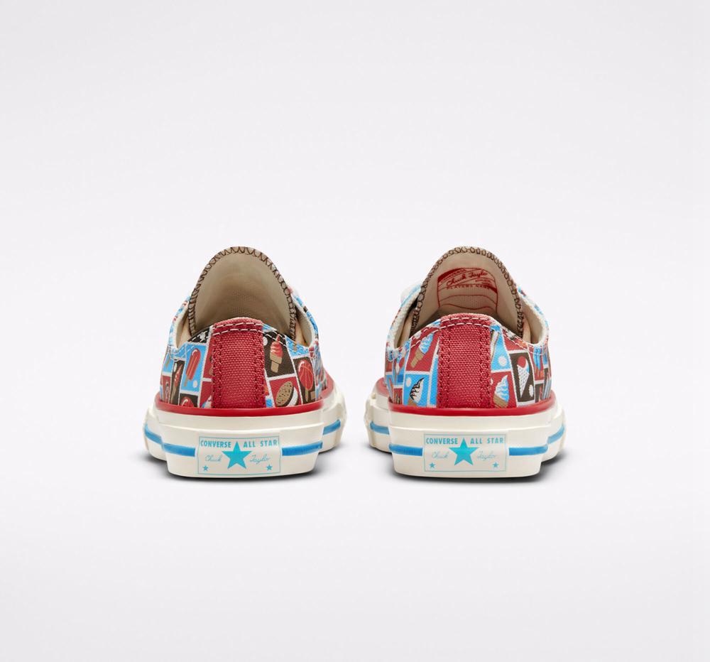 Low Tops Tenis Converse Chuck 70 Frozen Treats Little Kids Niña Rojas Azules  Colombia |  VPXZG-5876