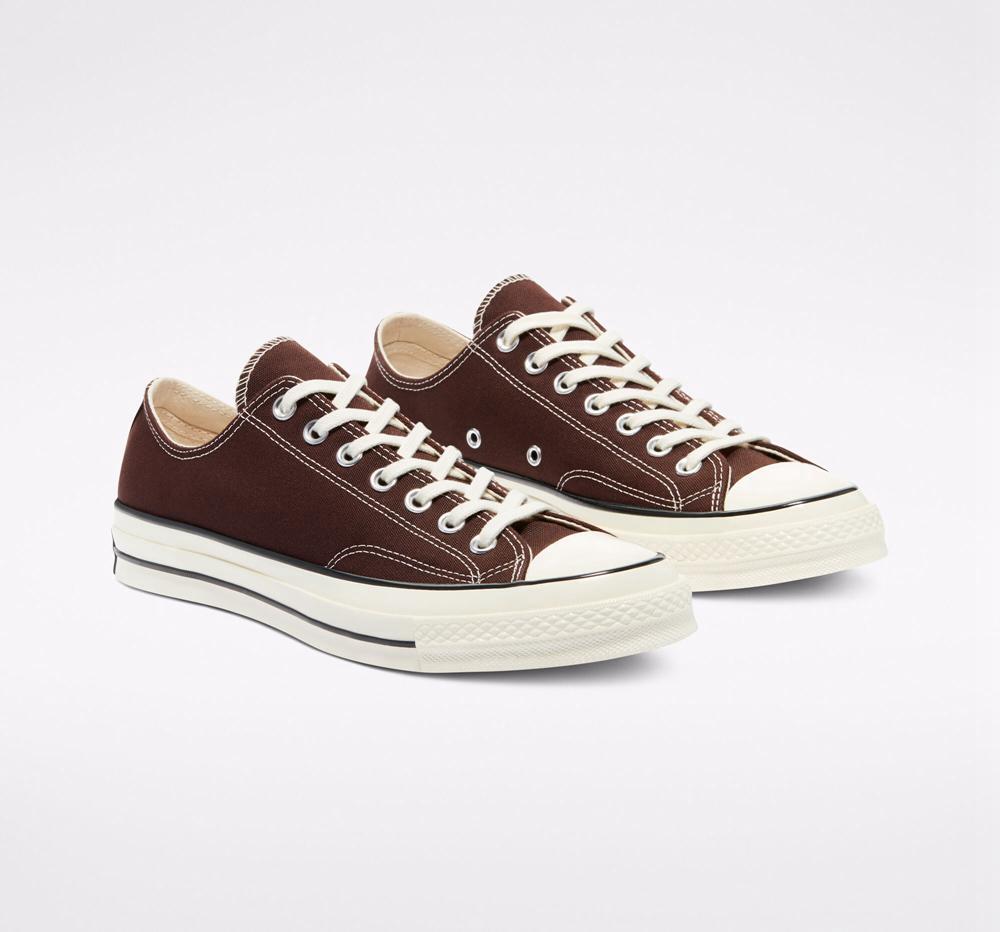 Low Tops Tenis Converse Chuck 70 Vintage Canvas Unisex Hombre Marrones Verde Menta Negras  Colombia |  JFCUP-5801