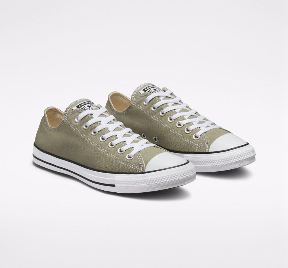 Low Tops Tenis Converse Chuck Taylor All Star Seasonal Color Unisex Mujer Verde Verde Menta  Colombia |  AVHUS-5831