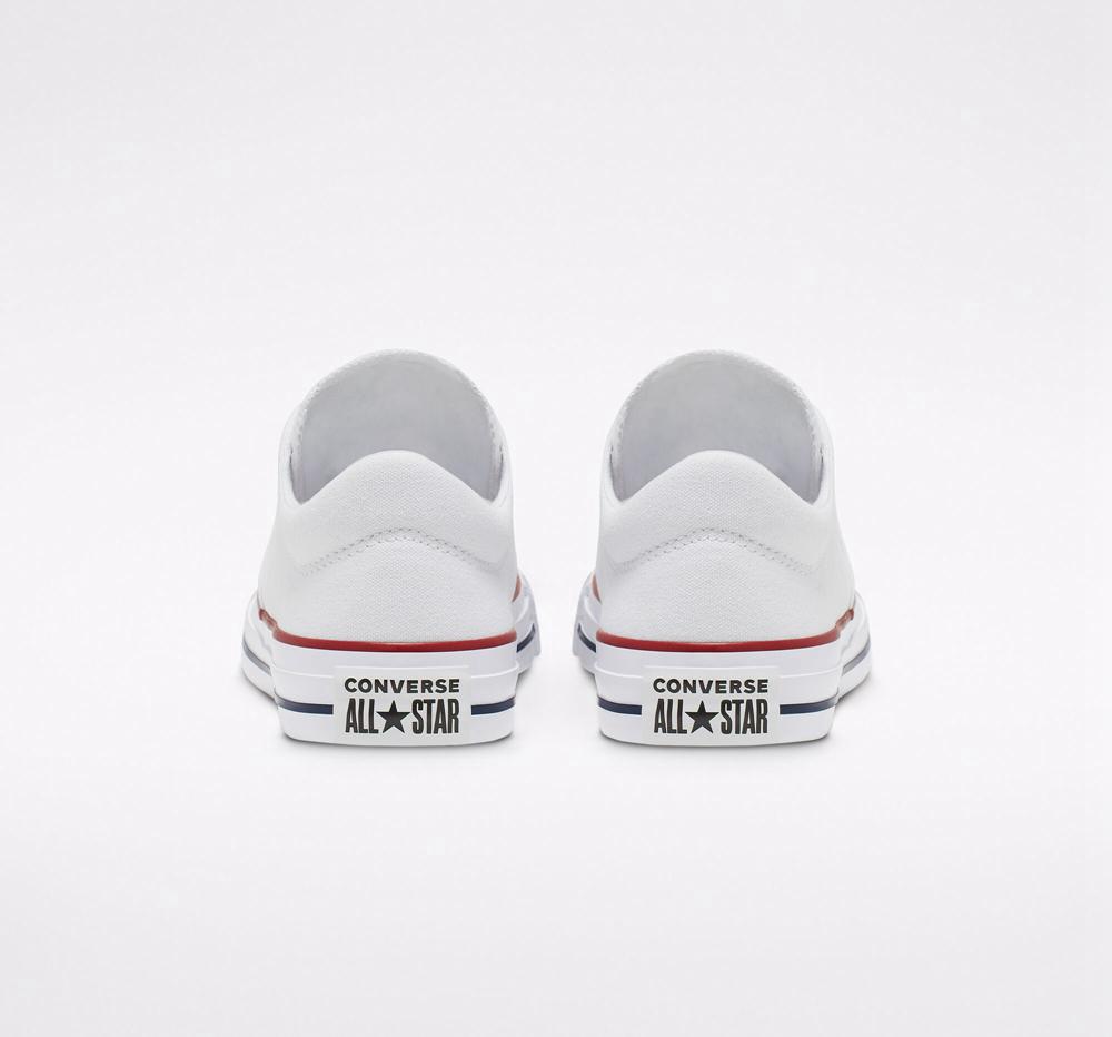 Low Tops Tenis Converse Chuck Taylor All Star Madison Mujer Blancas Blancas Blancas  Colombia |  CYDWP-8263