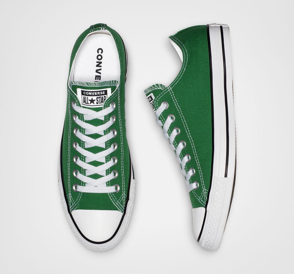 Low Tops Tenis Converse Chuck Taylor All Star Classic Unisex Hombre Verde  Colombia |  DGEAF-6870