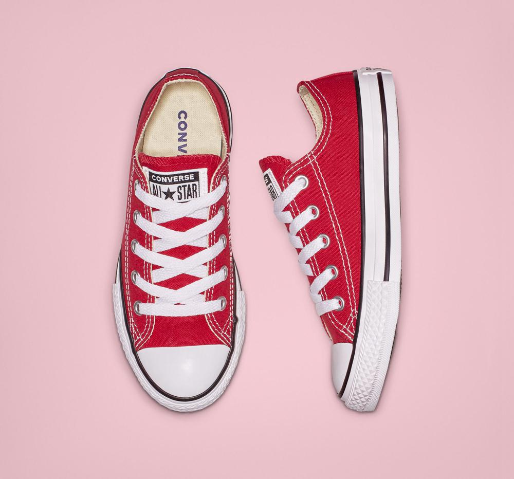 Low Tops Tenis Converse Chuck Taylor All Star Classic Little Kids Niña Rojas  Colombia |  IVWYO-4502
