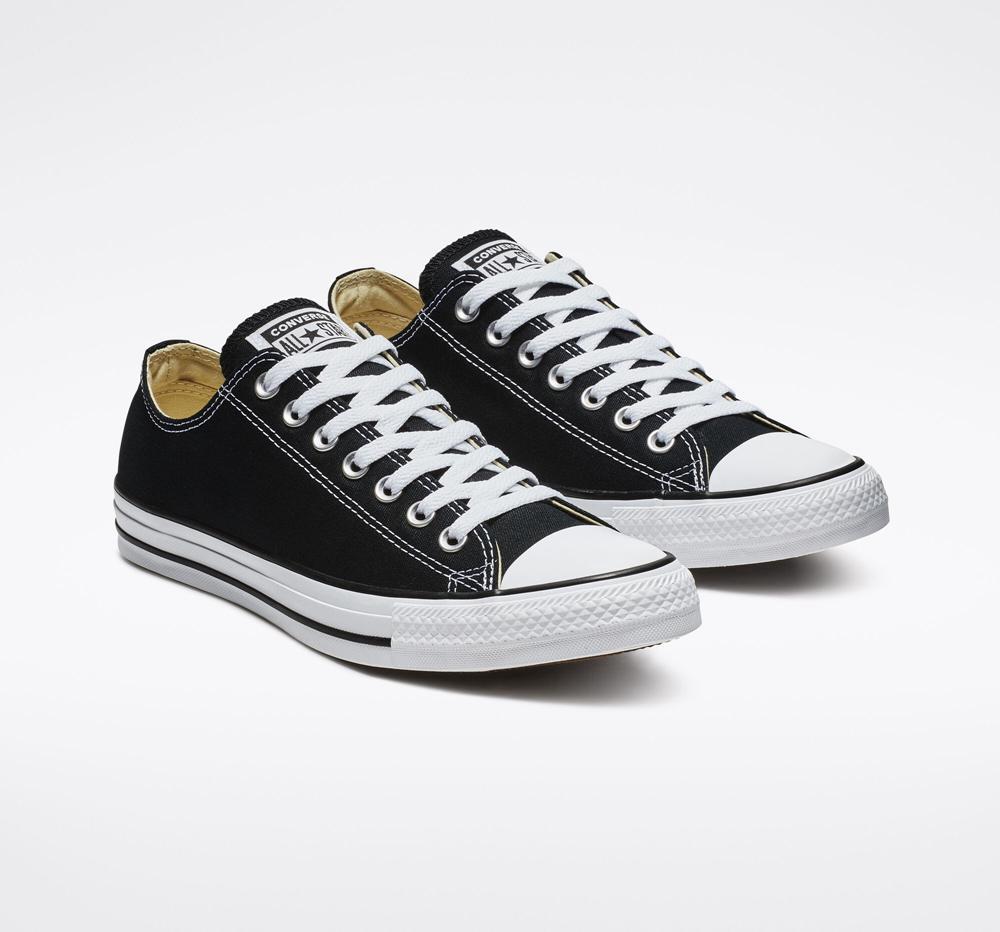 Low Tops Tenis Converse Chuck Taylor All Star Classic Unisex Mujer Negras  Colombia |  MSVCE-8974