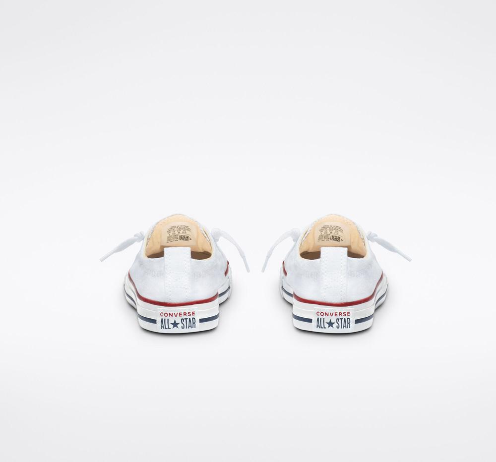 Low Tops Tenis Converse Chuck Taylor All Star Shoreline Slip Big Kids Niño Blancas  Colombia |  MWYRC-4356