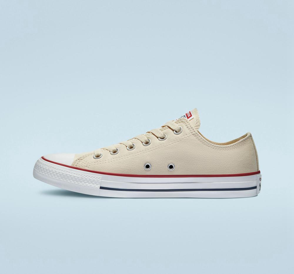 Low Tops Tenis Converse Chuck Taylor All Star Classic Unisex Mujer Natural Ivory  Colombia |  NXFID-7403