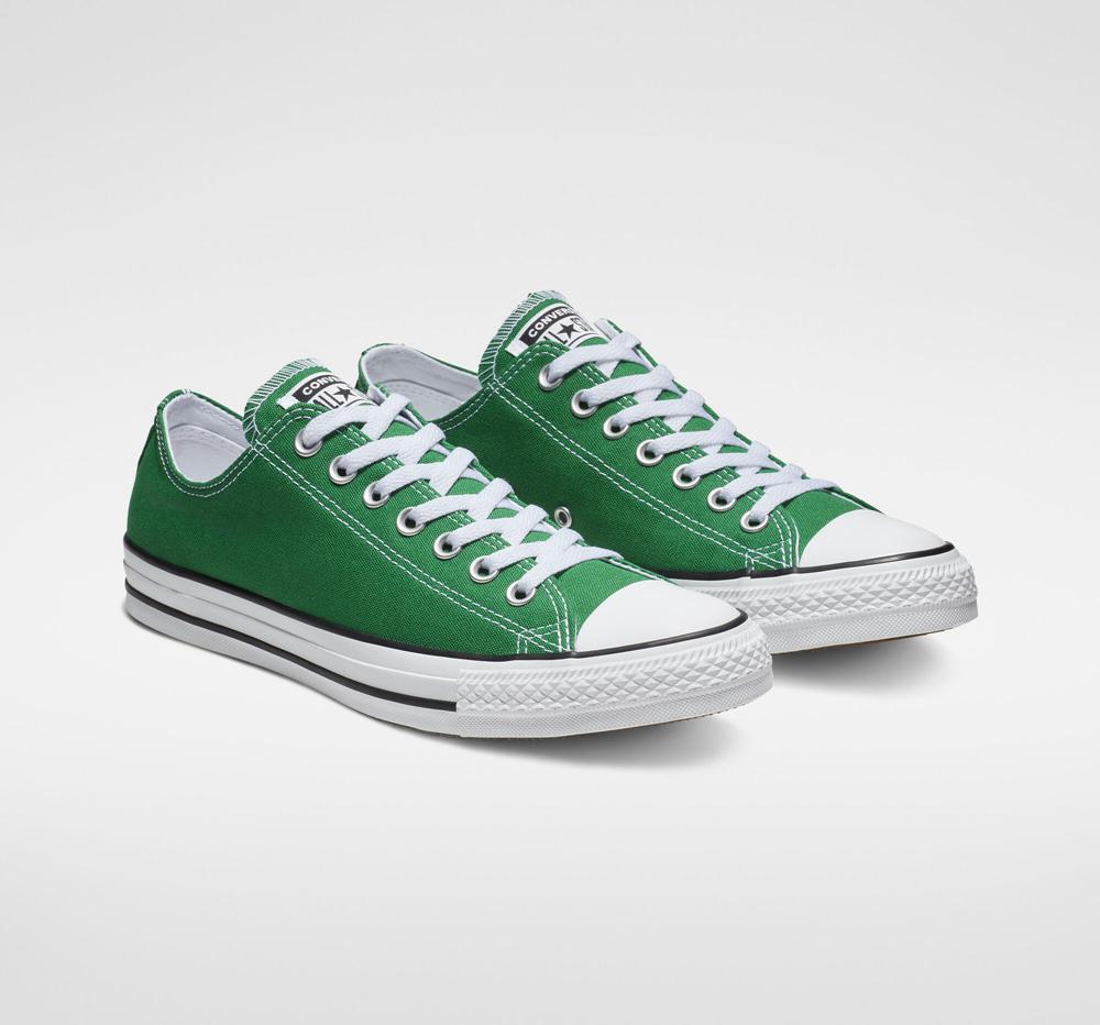 Low Tops Tenis Converse Chuck Taylor All Star Classic Unisex Mujer Verde  Colombia |  OWQSB-6129