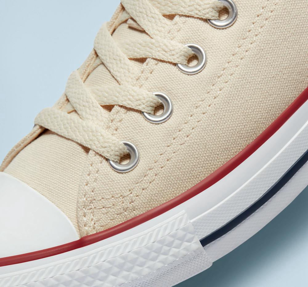 Low Tops Tenis Converse Chuck Taylor All Star Classic Unisex Hombre Natural Ivory  Colombia |  PQUGH-1540