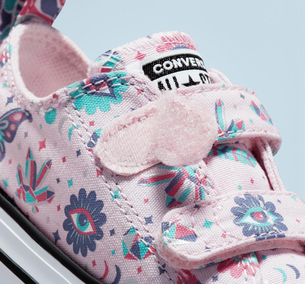 Low Tops Tenis Converse Chuck Taylor All Star Easy On Mystic Gems Toddler Niña Rosas  Colombia |  RIXNK-1850