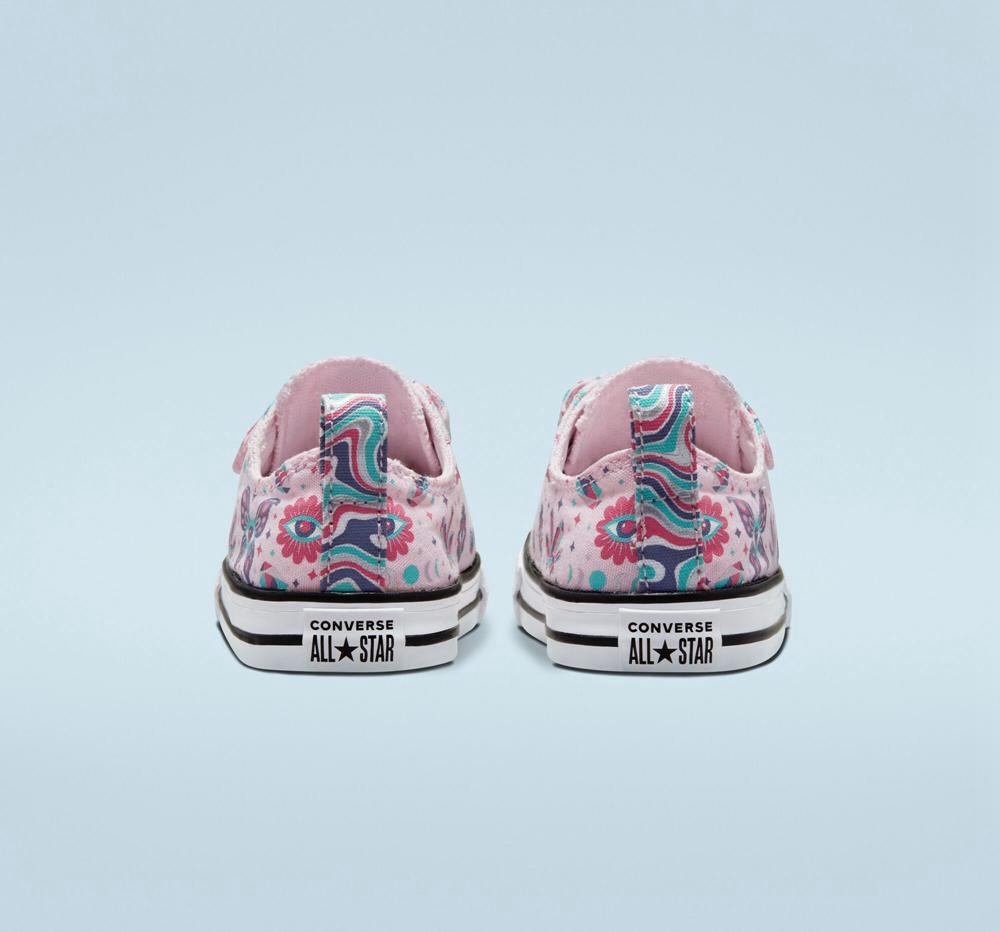 Low Tops Tenis Converse Chuck Taylor All Star Easy On Mystic Gems Toddler Niña Rosas  Colombia |  RIXNK-1850