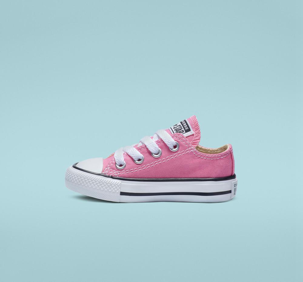 Low Tops Tenis Converse Chuck Taylor All Star Classic Toddler Niño Rosas  Colombia |  SLUKJ-5871