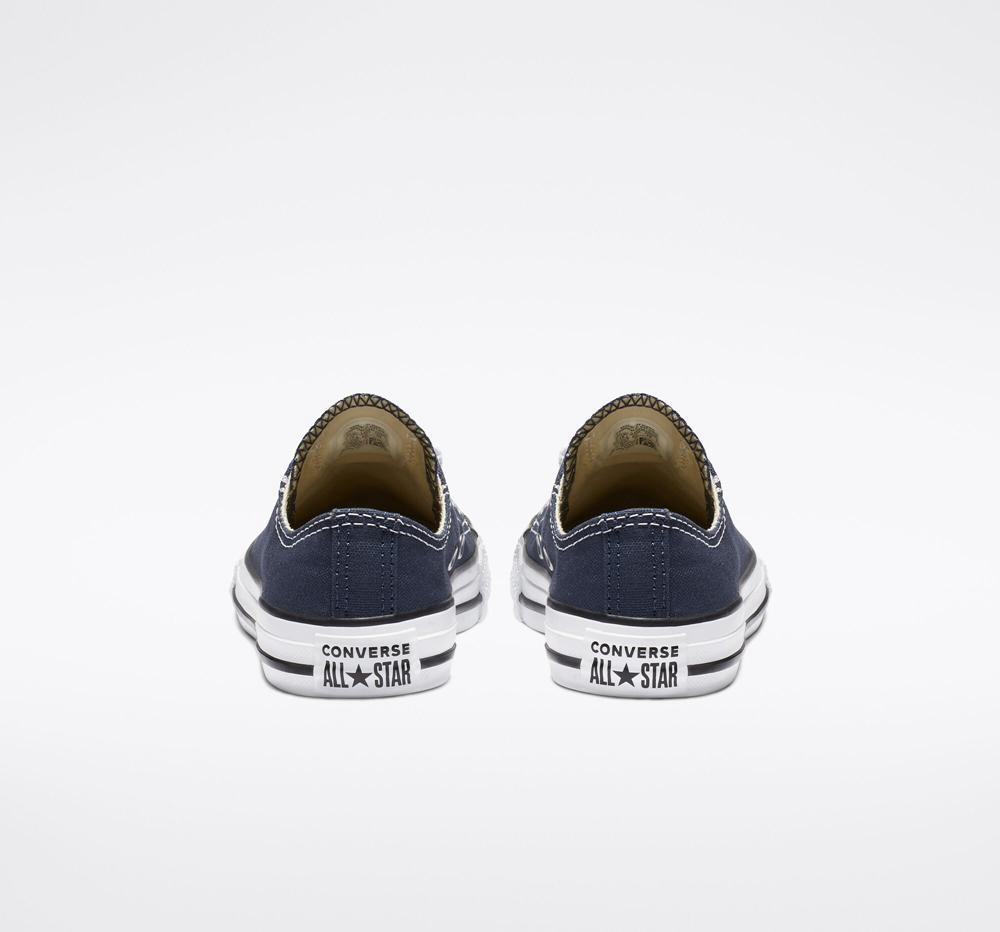 Low Tops Tenis Converse Chuck Taylor All Star Classic Little Kids Niño Azul Marino  Colombia |  VSDEF-8431