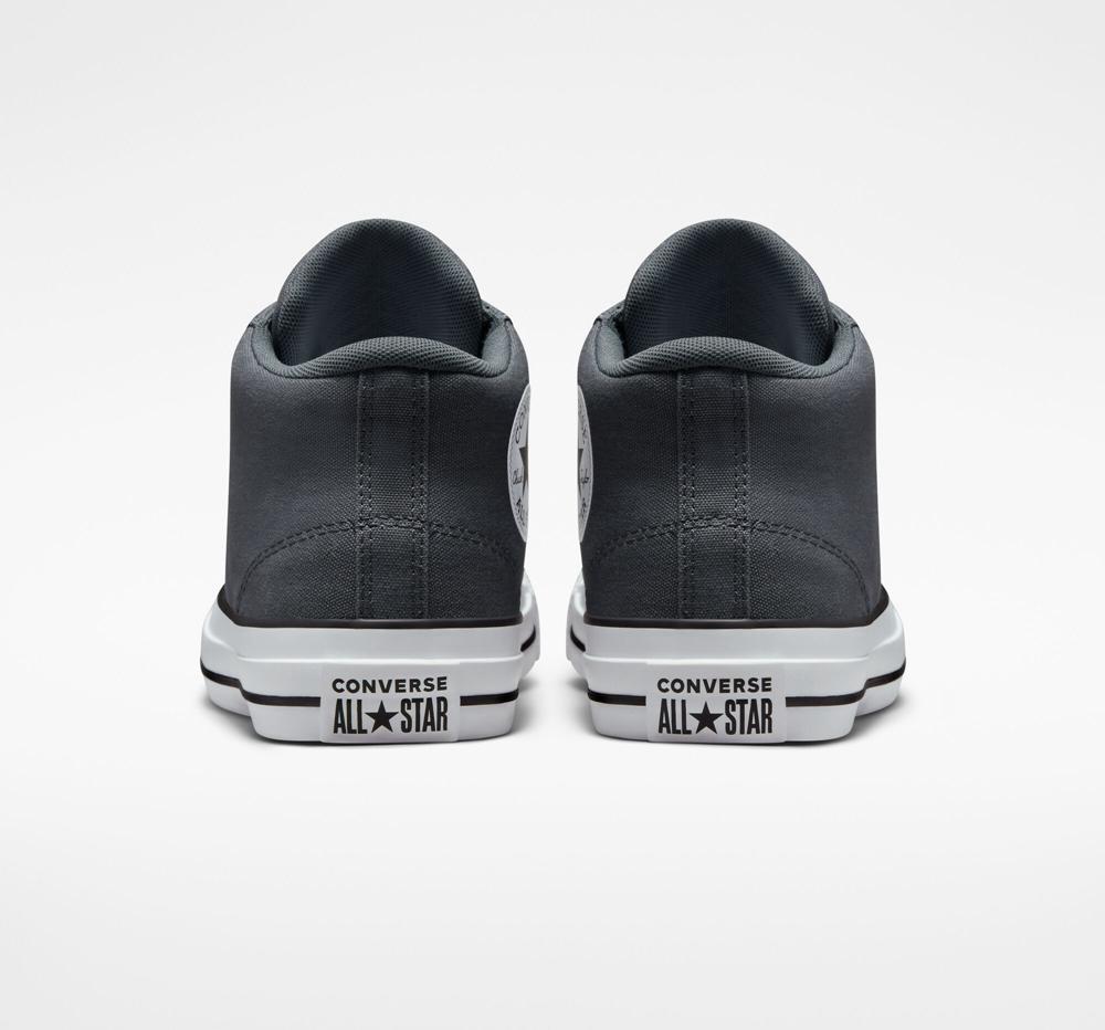 Low Tops Tenis Converse Chuck Taylor All Star Malden Calle Unisex Mid Hombre Gris Blancas Negras  Colombia |  WCTKI-9167