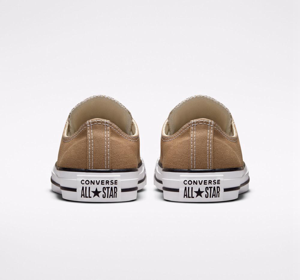 Low Tops Tenis Converse Chuck Taylor All Star Seasonal Color Unisex Hombre Marrones Blancas Negras  Colombia |  WGCNV-1846