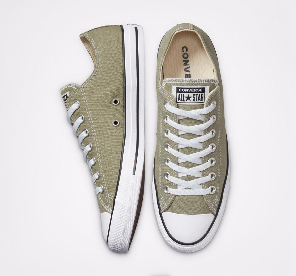 Low Tops Tenis Converse Chuck Taylor All Star Seasonal Color Unisex Hombre Verde Verde Menta  Colombia |  XSGBP-0743