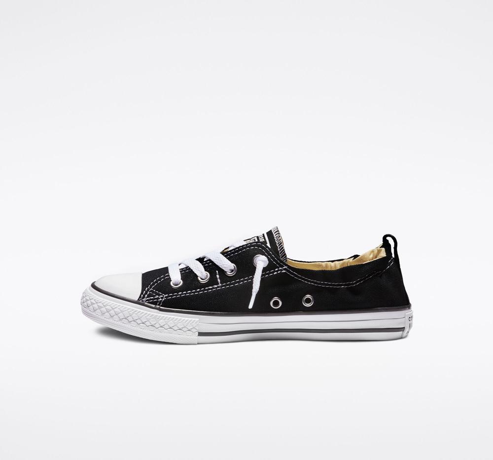 Low Tops Tenis Converse Chuck Taylor All Star Shoreline Slip Big Kids Niña Negras  Colombia |  YHRLX-2745