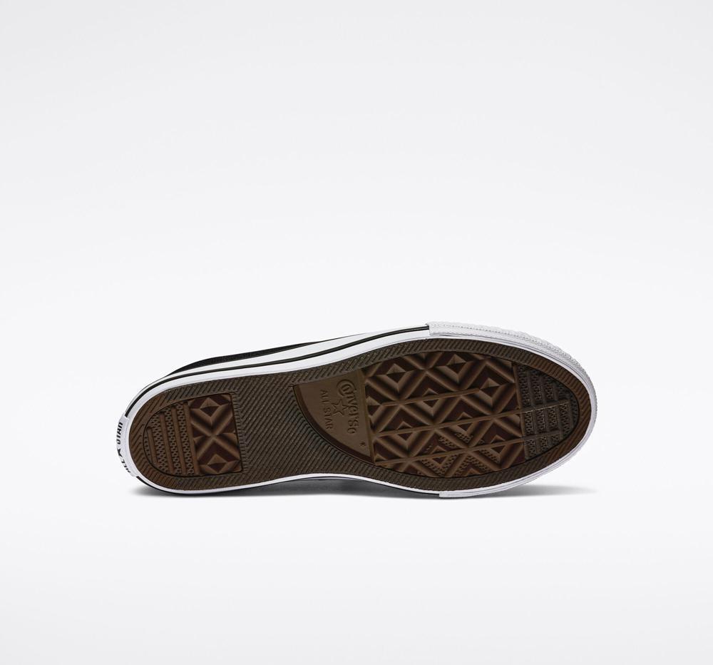 Low Tops Tenis Converse Chuck Taylor All Star Shoreline Slip Big Kids Niña Negras  Colombia |  YHRLX-2745