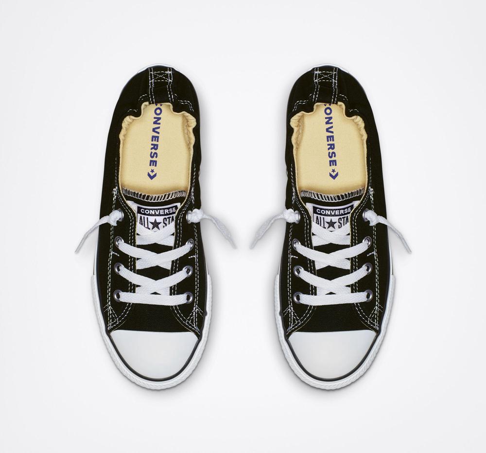 Low Tops Tenis Converse Chuck Taylor All Star Shoreline Slip Big Kids Niña Negras  Colombia |  YHRLX-2745