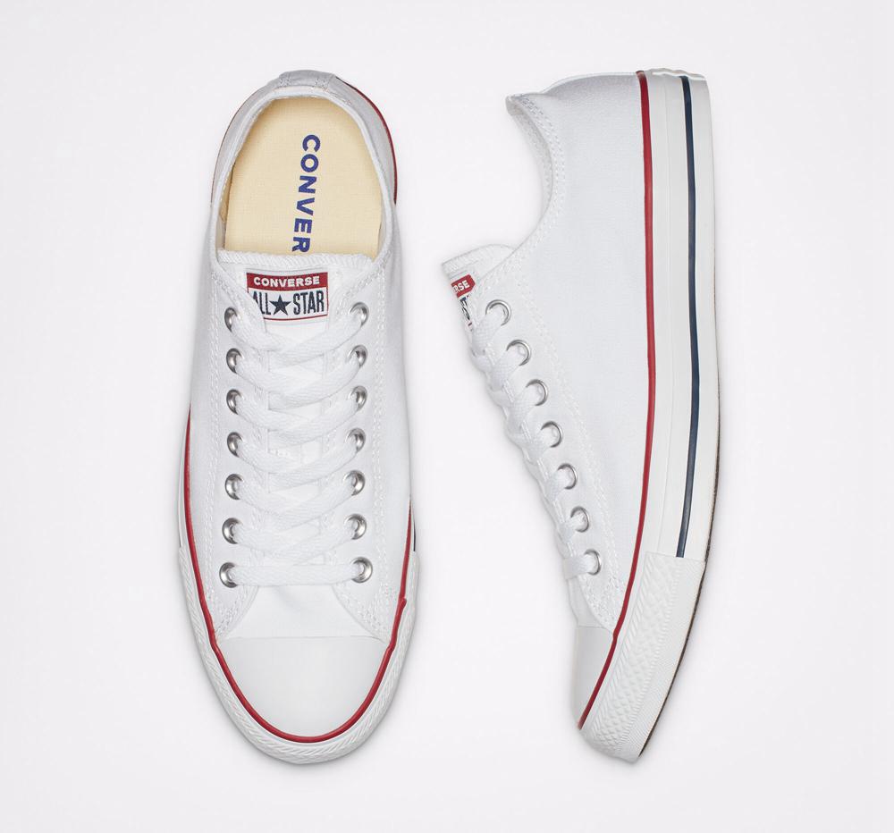 Low Tops Tenis Converse Chuck Taylor All Star Classic Unisex Mujer Blancas  Colombia |  ZHLVT-2309