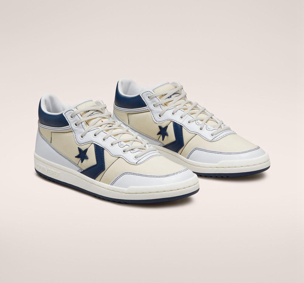 Low Tops Tenis Converse Cons Fastbreak Pro Sage Skate Hombre Blancas Azul Marino  Colombia |  MKSEV-6015