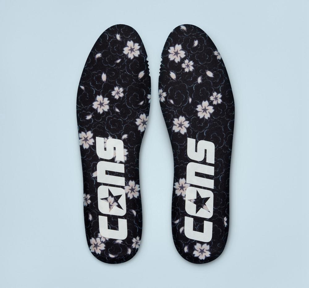 Low Tops Tenis Converse Cons One Star Pro Tattoo Art Skate Hombre Rosas Blancas Negras  Colombia |  PMZDU-1259
