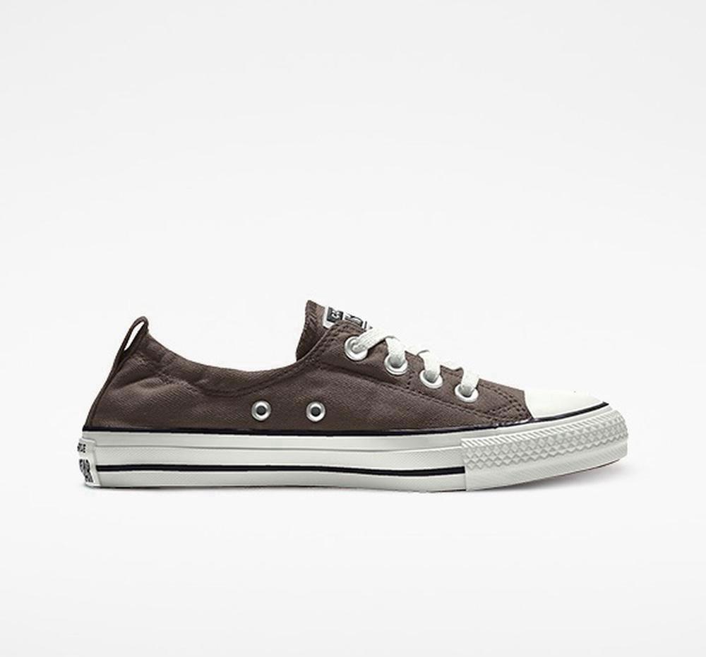 Low Tops Tenis Converse Custom Chuck Taylor All Star Shoreline Slip By You Mujer Marrones  Colombia |  RFXZN-8570