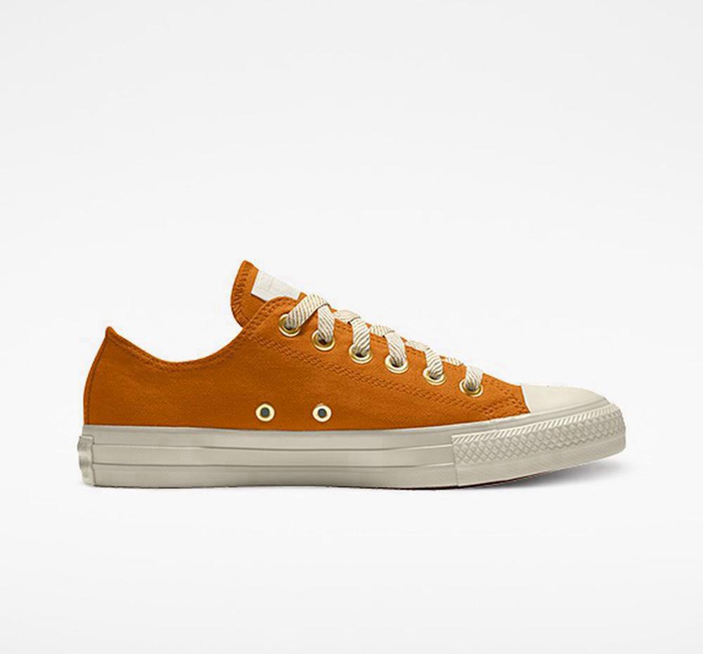 Low Tops Tenis Converse Custom Chuck Taylor All Star By You Unisex Hombre Marrones  Colombia |  TEKFO-5078