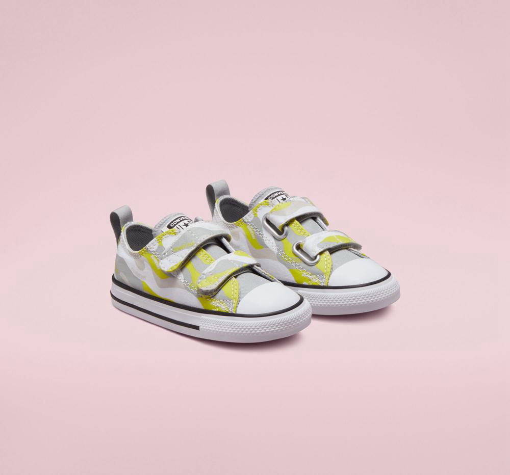 Low Tops Tenis Converse Híbrido Camo Easy On Chuck Taylor All Star Toddler Niño Blancas  Colombia |  OERKW-7902