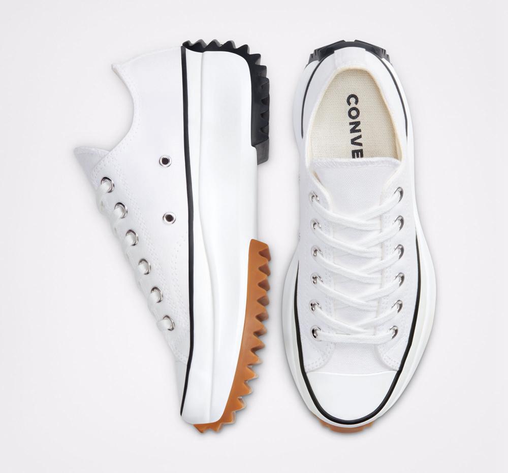 Low Tops Tenis Converse Run Star Hike Plataforma Unisex Hombre Blancas Negras  Colombia |  TZIQP-8423