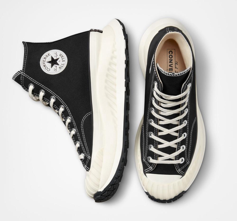 Zapatos Plataforma Tenis Converse Chuck 70 At Cx Unisex High Top Mujer Negras Negras  Colombia |  CAMLU-0325